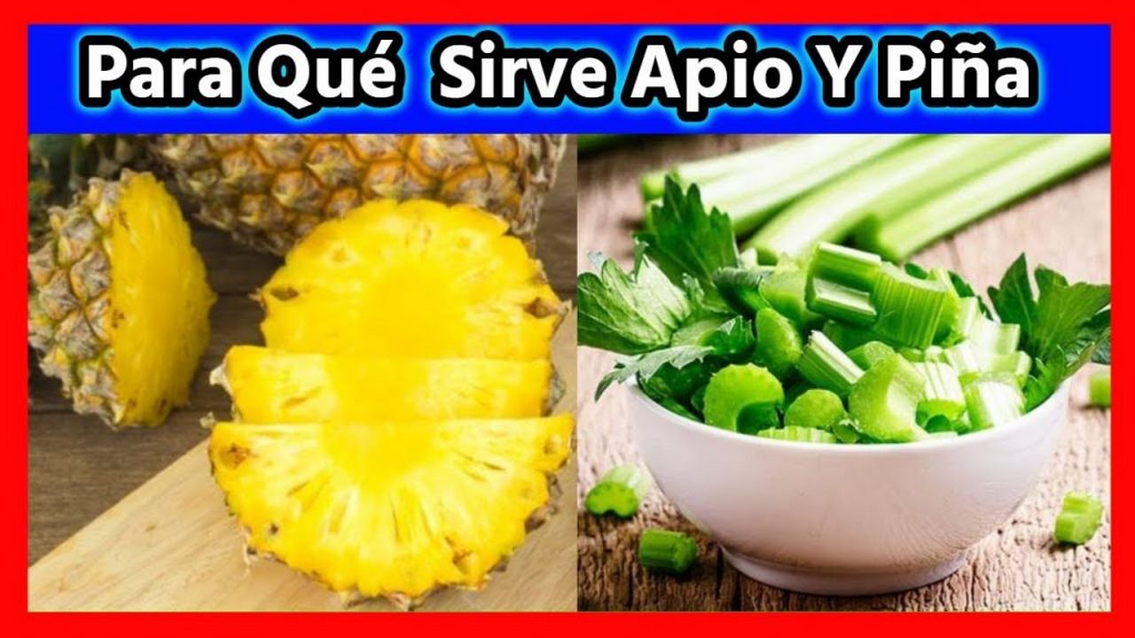 Apio y Piña
